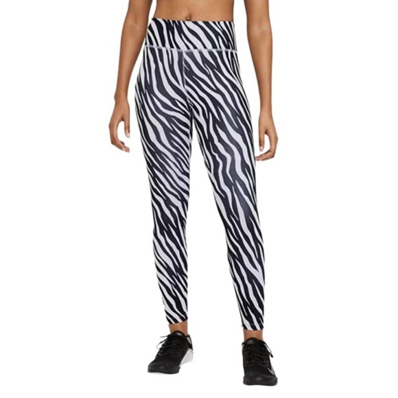 Nike Pants - Nike Zebra Print Tights Small